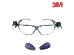 Ochelari de protectie cu lentile incolore + lanterne laterale, gama LED LIGHT VISION